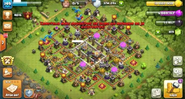 Conta Clash of Clans cv11 semi full