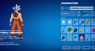 Conta Fortnite 5 Skins | Goku 4 estilos