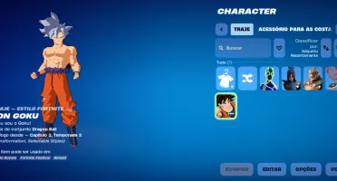 Conta Fortnite 5 Skins | Goku 4 estilos