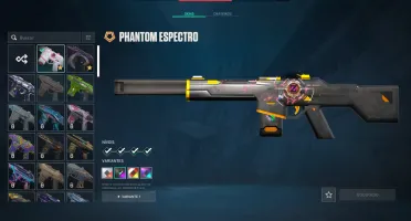 pra hj! conta valorant ouro 1com kuronami vandal + 37 skins