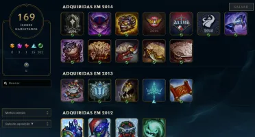 Conta League of Legends Full Acesso - 161 Champs e 92 Skins