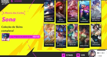 Conta Wild Rift 199 Skins Ahri Full
