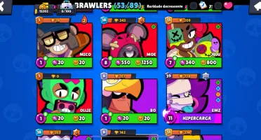 Vendo conta Brawl Stars