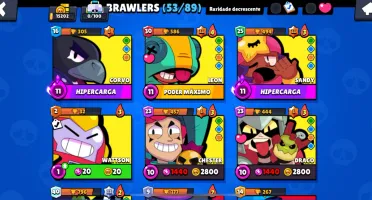 Vendo conta Brawl Stars
