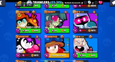 Vendo conta Brawl Stars