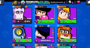 Vendo conta Brawl Stars