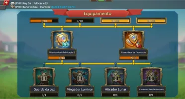 CONTA LORDS MOBILE