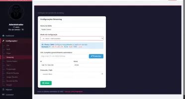 Site Web Rádio Responsivo Administrável Script Php 2026