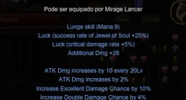 CONTA MEGAMU LANCER 200RR
