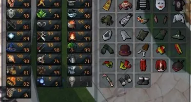 Conta RS3 13 anos 2244 Total lvl