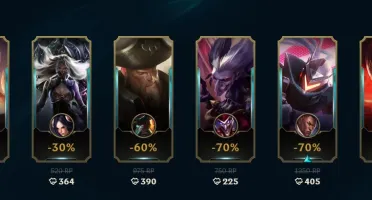 Conta de lol platina V , faltando 23 campeões