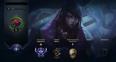 Conta LoL Diamante 2 90% Win Rate