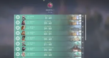 Conta valorant imortal muita skin