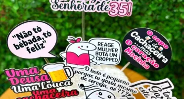 Topos de Bolo Personalizados por Apenas R$10! 🎉