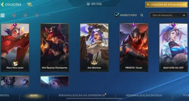WILD RIFT: 28.895 WILD CORES + 17 SKINS