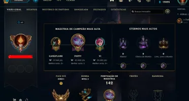Conta League of Legends - Skins Arcane