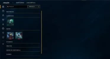 Diamante 4 com TODOS os Champs e 99 Skins ( SUP / ADC )