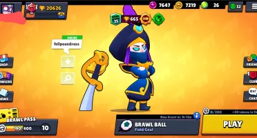 Brawl Stars - Recorde 21k - 37 brawlers full