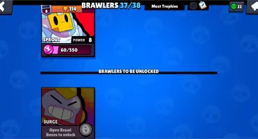 Brawl Stars - Recorde 21k - 37 brawlers full