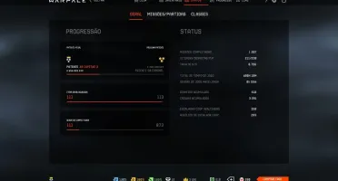 CONTA WARFACE PATENTE 49