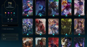 Conta Lvl 212 - Peak Elo Mestre 600pdl - 76 skins, 31 cromas