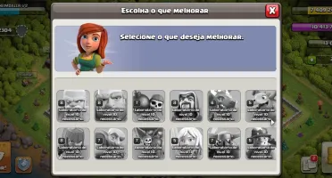 Conta Clash of clans cv11 full