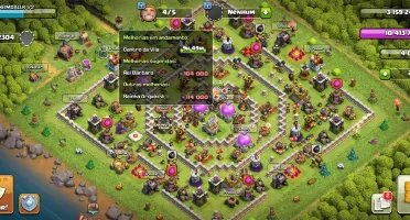Conta Clash of clans cv11 full
