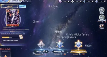 SAINT SEIYA AWAKENING - COM GEMAS AVANÇADAS E LIVROS