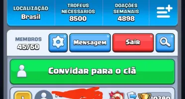 Clã Clash Royale - Ouro III quase LENDÁRIA