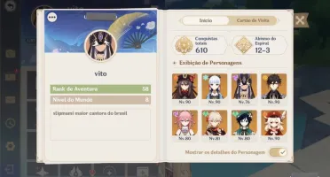 genshin impact account - AR 58