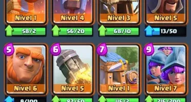 CLASH ROYALE LEVEL 9 COM 6 LENDÁRIAS