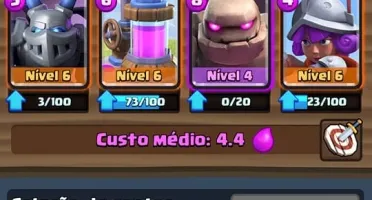 CLASH ROYALE LEVEL 9 COM 6 LENDÁRIAS