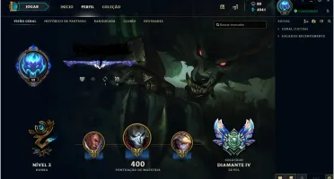 conta league of legends
