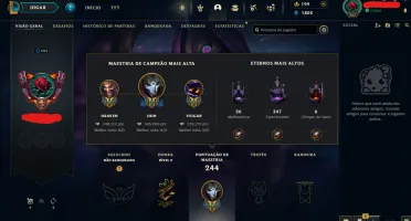 Conta League of Legends Full Acesso - 142 Champs e 162 Skins