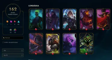 Conta League of Legends Full Acesso - 142 Champs e 162 Skins