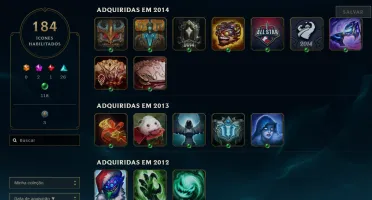 Conta League of Legends Full Acesso - 142 Champs e 162 Skins