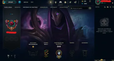 Conta League of Legends Full Acesso - 142 Champs e 162 Skins