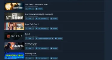 Conta Steam RARA de 7 anos com muitos jogos pagos!!!