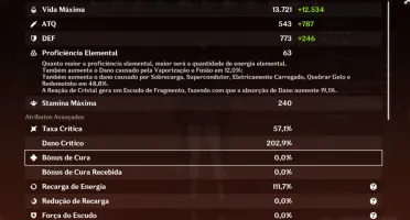 Conta Hutao,Kokomi e Keqing + 2 armas 5