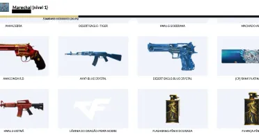 Conta CROSSFIRE BR Antiga muitas MNS , VIP`S , KIT RAZER