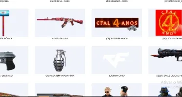 Conta CROSSFIRE BR Antiga muitas MNS , VIP`S , KIT RAZER