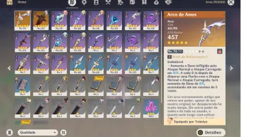 Genshin Impact AR42 Yoimiya, Miko, Yelan, Tumulo e Amós !