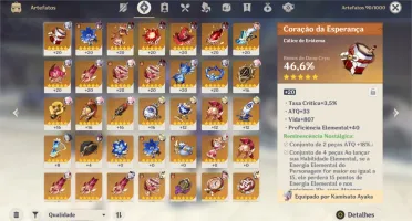🔥Hutao + Ayaka + Kokomi + Diluc + Mona + Qiqi🔥AR50🔥