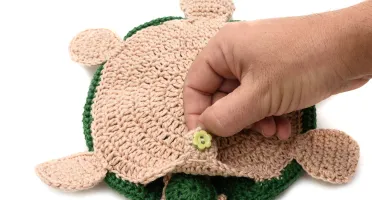 Jogo da Memória de Tartaruga em Amigurumi