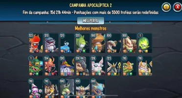 Conta Monster Legends