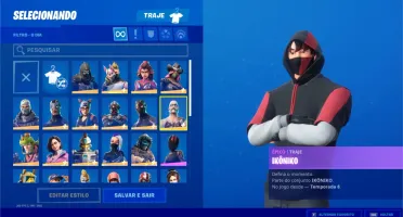 Conta Fornite, Skins Desde a Season 3 e Ikonik (galaxy s10)
