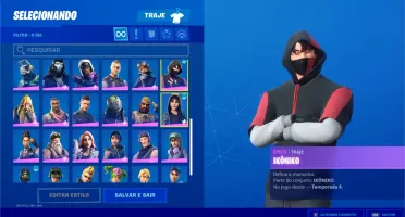 Conta Fornite, Skins Desde a Season 3 e Ikonik (galaxy s10)
