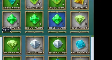 Conta Lords Mobile 200m poder com T4 liberadas