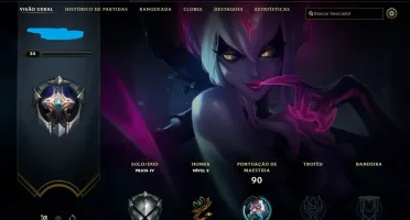 Conta prata varios champs