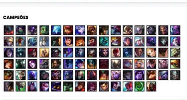 Conta Unranked com 50 Skins e 88 Champs